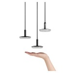 in-lite | SWAY PENDANT TRIPLE BLACK | Hanglampen | 230V